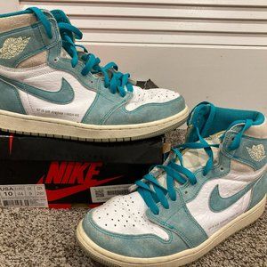 Nike Air Jordan 1 Retro High 'Turbo Green' - Men Size 10 - Pre Owned